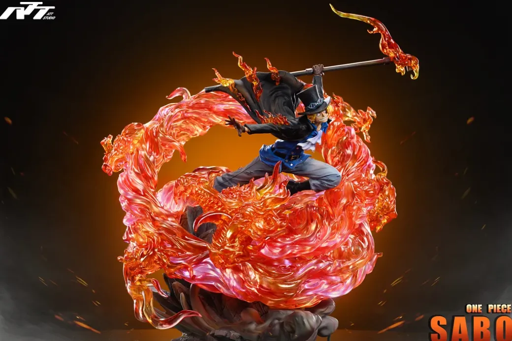 Flame King Sabo with LED - ONE PIECE Resin Statue - ATT Studio