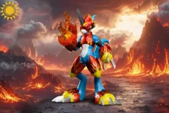 Flamedramon - Digimon Statue - TaiYangMoWan Studio