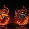 Flamethrower Charizard - Pokemon Resin Statue - Amazing Museum Studio