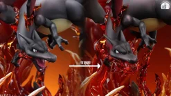 Flamethrower Charizard - Pokemon Resin Statue - Amazing Museum Studio