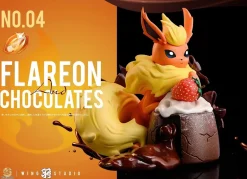 Flareon Chocolates - Pokemon Resin Statue - Wing Studio