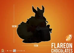 Flareon Chocolates - Pokemon Resin Statue - Wing Studio