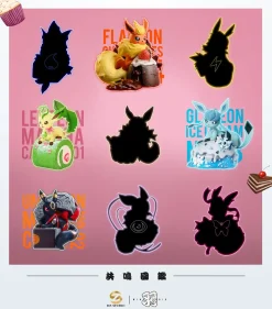 Flareon Chocolates - Pokemon Resin Statue - Wing Studio