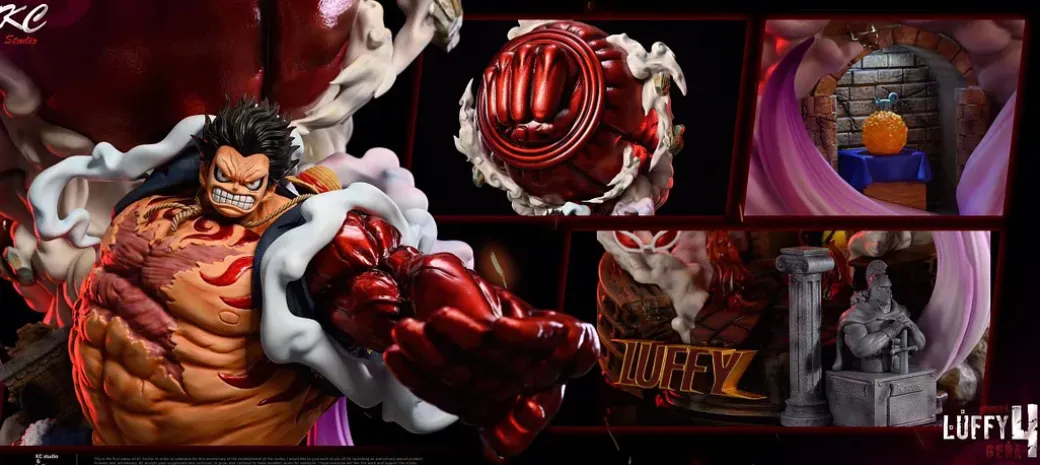 Forth Gear Luffy with LED - ONE PIECE Resin Statue - Kc Studios