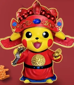 Fortune God Cosplay Tony Tony Chopper & Pikachu - ONE PIECE Pokemon Statue - New Wave Studio