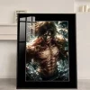 Founding Titan Eren Yeager Decorative Painting - Attack On Titan Decorative Painting - JuZi Studio