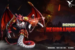 Four Great Dragons Series Megidramon - Digimon Resin Statue - Me House