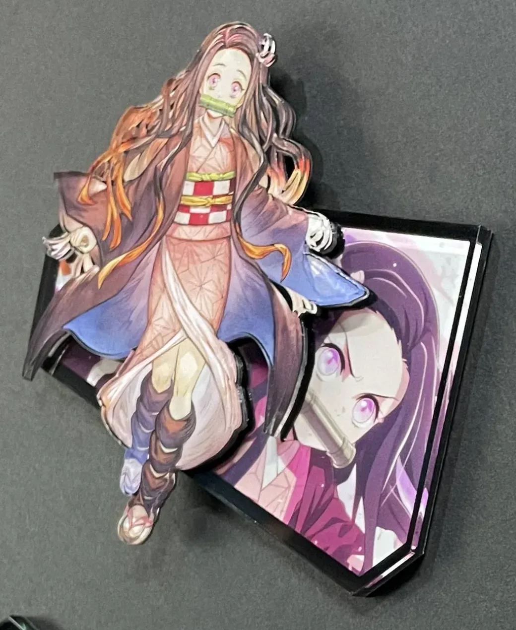 Four Main Characters 3D Fridge Magnet - Demon Slayer: Kimetsu no Yaiba Resin Statue - momo Studio