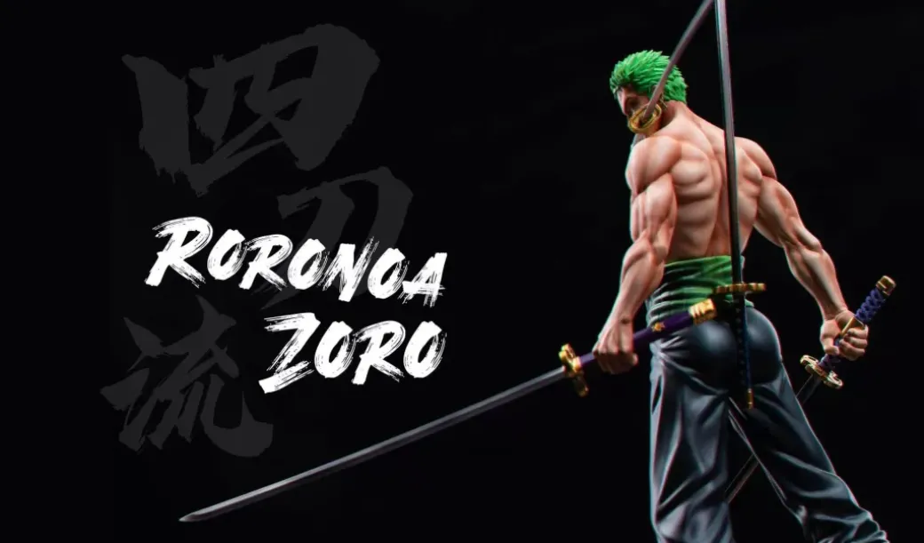 Four Sword Style Roronoa Zoro - ONE PIECE Statue - AN Studio