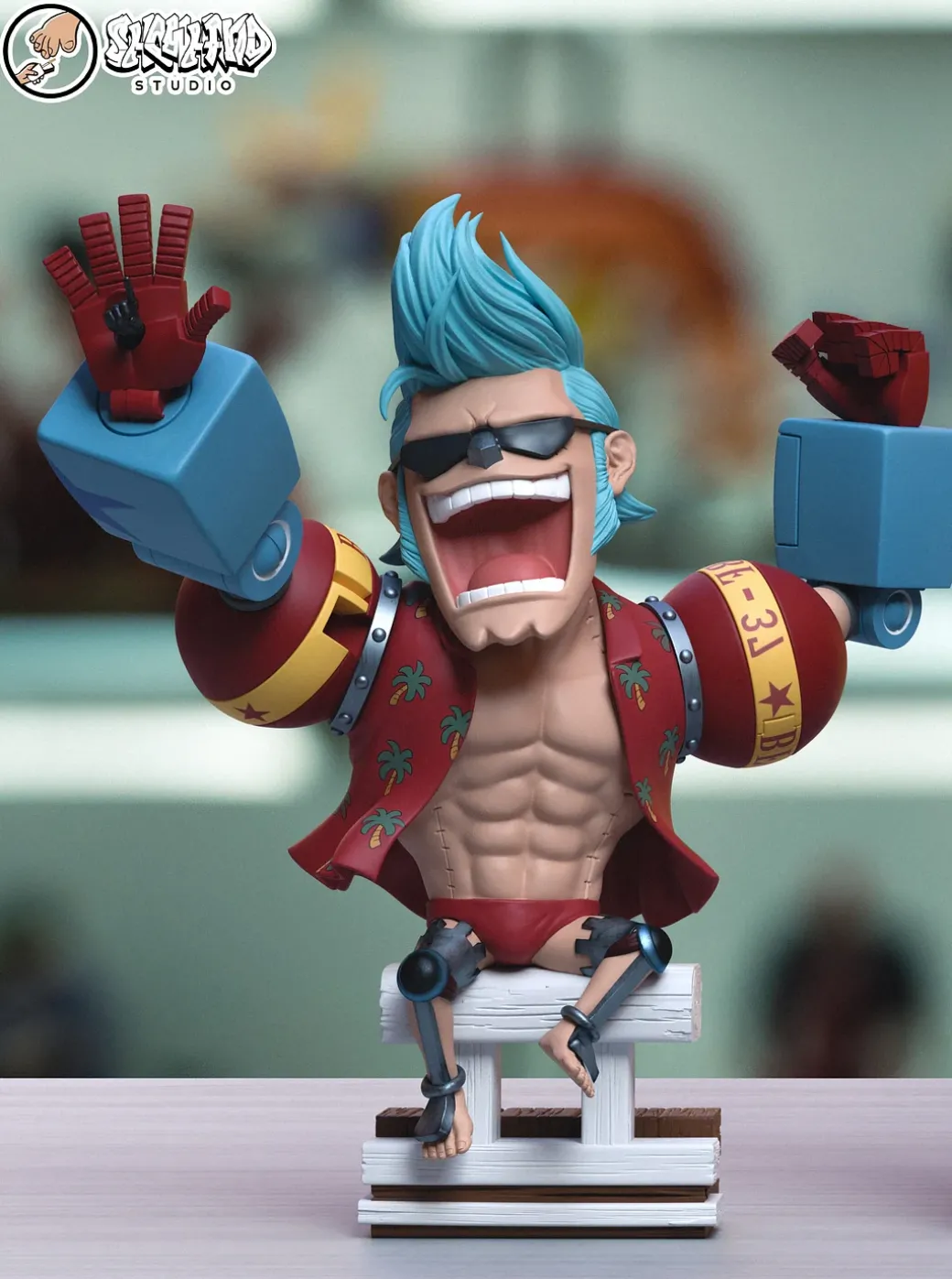 Franky & Brook & Jinbe - ONE PIECE Resin Statue - ShowHand Studios