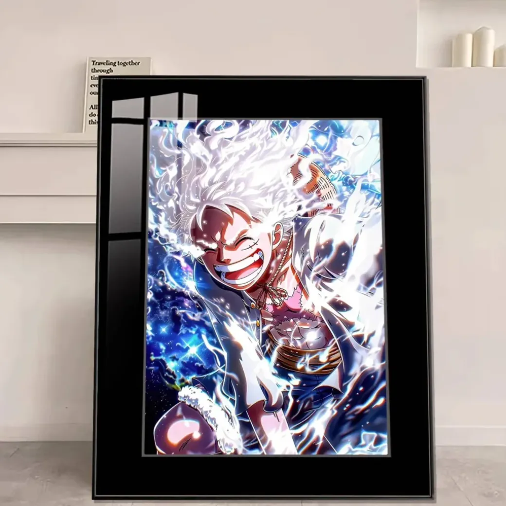 Freedom Nika Monkey D. Luffy Decorative Painting - ONE PIECE Decorative Painting - JuZi Studio