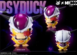 Frieza Cosplay Psyduck - Dragon Ball Pokemon Resin Statue - Mimo Studio
