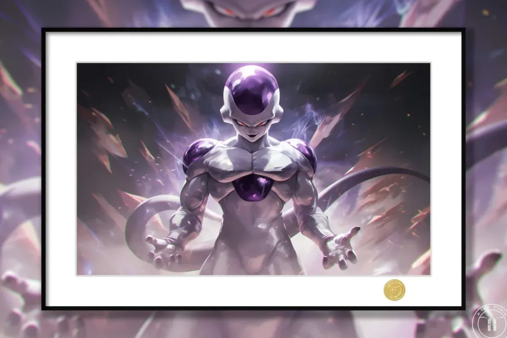 Frieza Decorative Painting - Dragon Ball - H-TWO Studio
