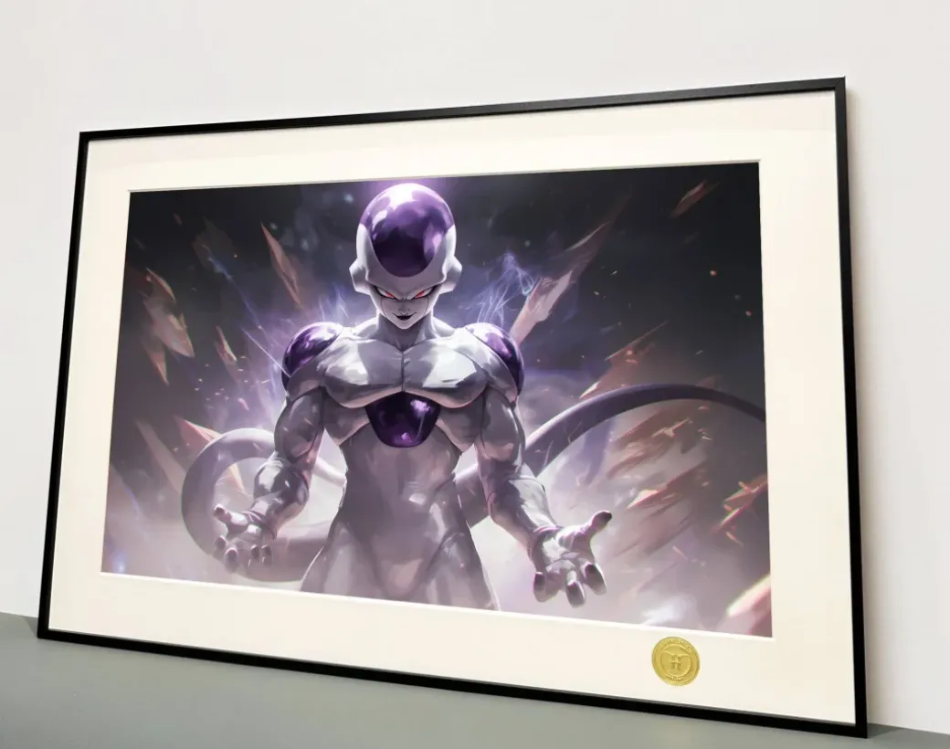 Frieza Decorative Painting - Dragon Ball - H-TWO Studio