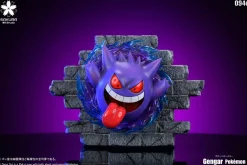 Frightened Gengar - Pokemon Resin Statue - YingHua Studio
