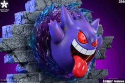 Frightened Gengar - Pokemon Resin Statue - YingHua Studio