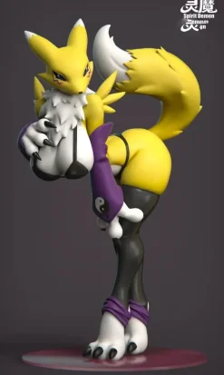 Furry Series Renamon - Digimon Resin Statue - Spirit Demon Studio