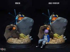Future Son Gohan & Trunks with LED- Dragon Ball Resin Statue - Ideal Rocket Studios