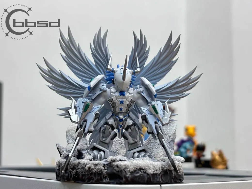 FW Scale Merciful Mode WarGreymon - Digimon Resin Statue - BBSD Studio