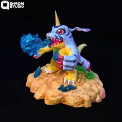 Gabumon - Digimon Resin Statue - Q-MON Studio