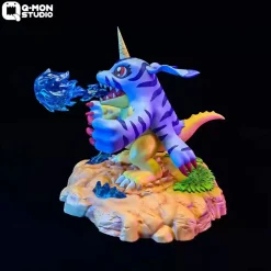 Gabumon - Digimon Resin Statue - Q-MON Studio