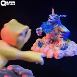 Gabumon - Digimon Resin Statue - Q-MON Studio