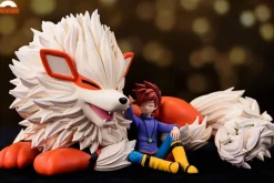 Gary Oak & Arcanine - Pokemon Resin Statue - Red Studio