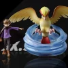 Gary Oak & Pidgeot - Pokemon Statue - DX Studio