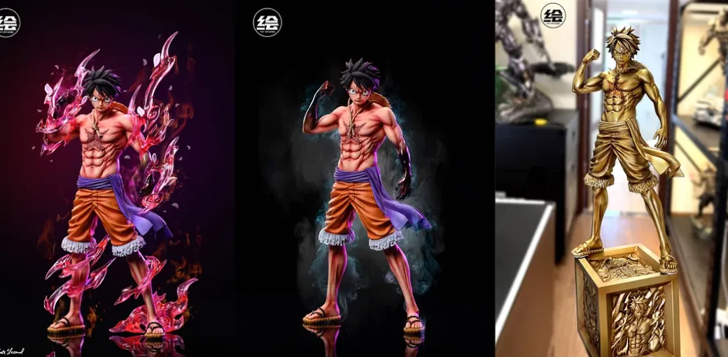 Gear 2 Monkey D. Luffy - ONE PIECE Resin Statue - T-H Studios