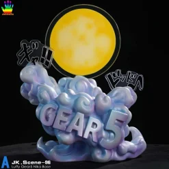 Gear 5 Nika Monkey D. Luffy Scene Base ONLY - ONE PIECE Resin Statue - JacksDo Studios
