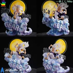 Gear 5 Nika Monkey D. Luffy Scene Base ONLY - ONE PIECE Resin Statue - JacksDo Studios