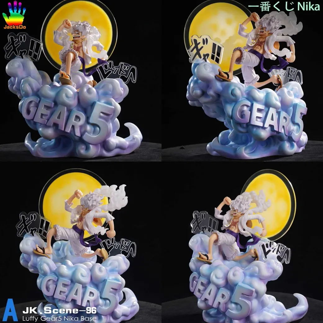 Gear 5 Nika Monkey D. Luffy Scene Base ONLY - ONE PIECE Resin Statue - JacksDo Studios