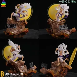 Gear 5 Nika Monkey D. Luffy Scene Base ONLY - ONE PIECE Resin Statue - JacksDo Studios