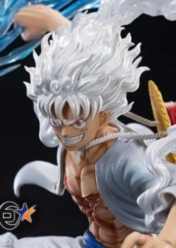 Gear 5 Nika Monkey D. Luffy with LED - ONE PIECE Resin Statue - JuXing Studio