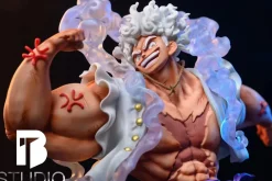 Gear Fifth Awakening Muscle Man Sun God Nika Luffy - ONE PIECE Resin Statue - BT Studios