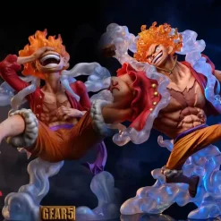 Gear Fifth Awakening Muscle Man Sun God Nika Luffy - ONE PIECE Resin Statue - BT Studios