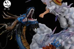 Gear Fifth Nika Luffy vs Kaido with LED - ONE PIECE Resin Statue - SenHai Studio