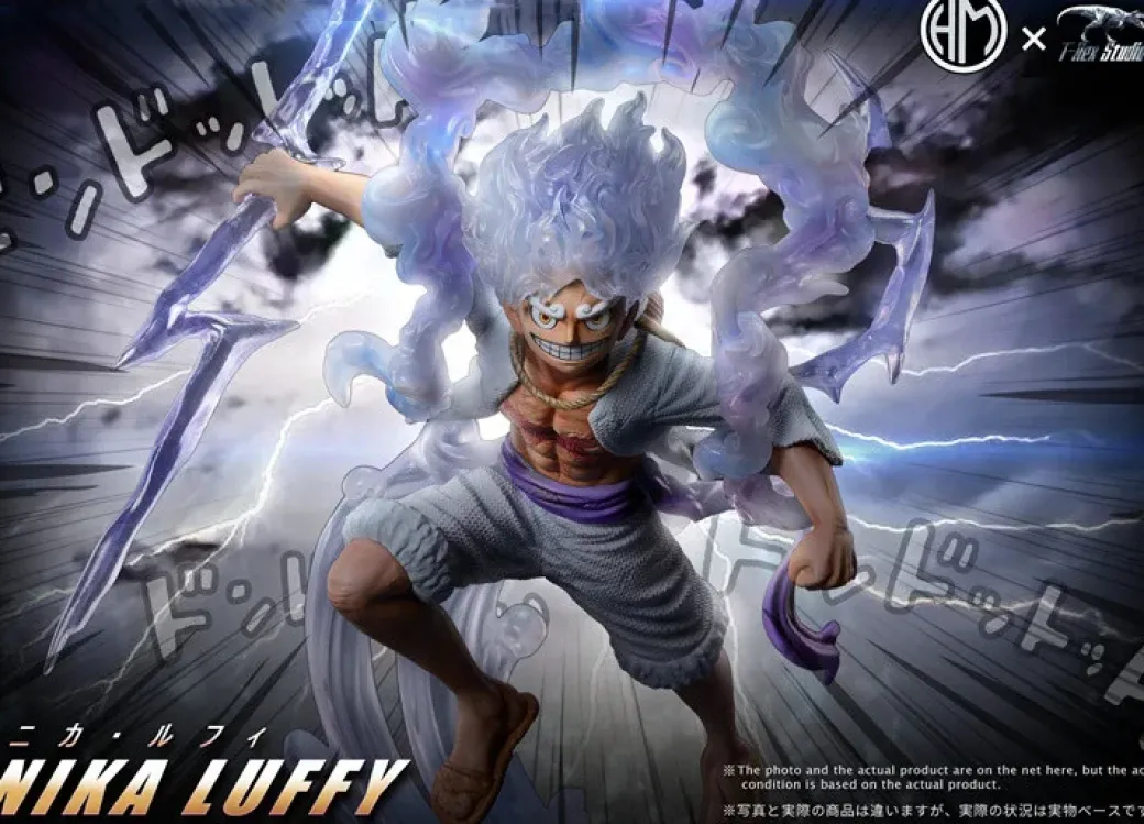 Gear Fifth Sun God Nika Monkey D. Luffy - ONE PIECE Resin Statue - HM Studios