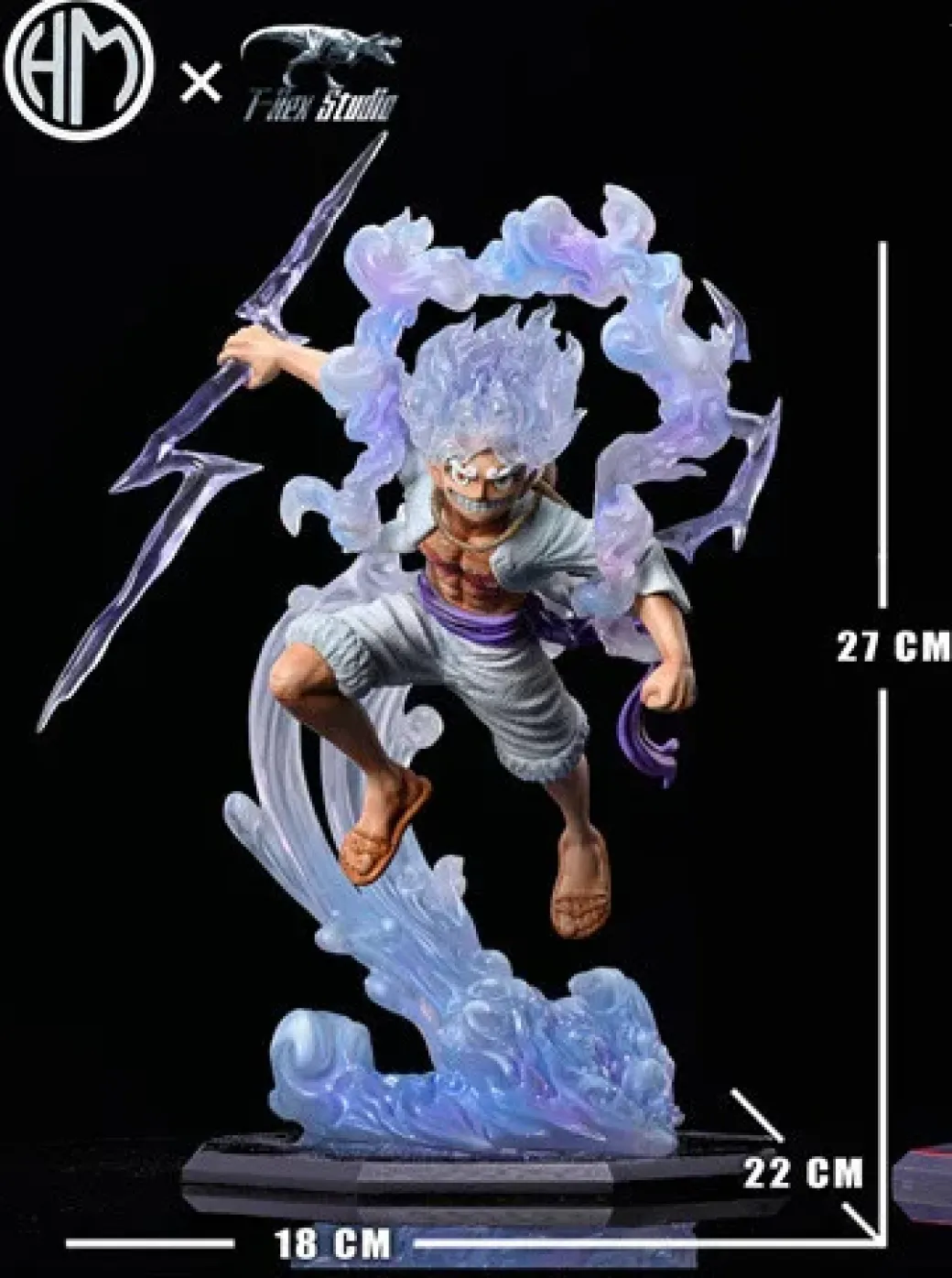 Gear Fifth Sun God Nika Monkey D. Luffy - ONE PIECE Resin Statue - HM Studios