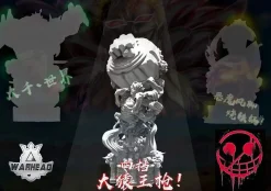 Gear Fourth Gomu Gomu no Kong Gun Monkey D.  Luffy - ONE PIECE Resin Statue - Warhead Studios