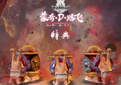 Gear Fourth Gomu Gomu no Kong Gun Monkey D.  Luffy - ONE PIECE Resin Statue - Warhead Studios