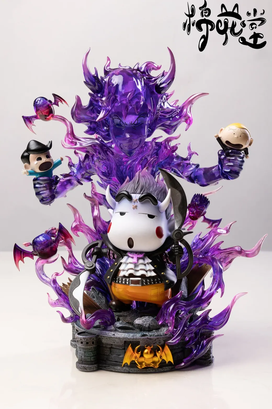 Gecko Moria Cosplay Nohara Shinnosuke - Crayon Shin-chan ONE PIECE Resin Statue - MianHuaTang Studios