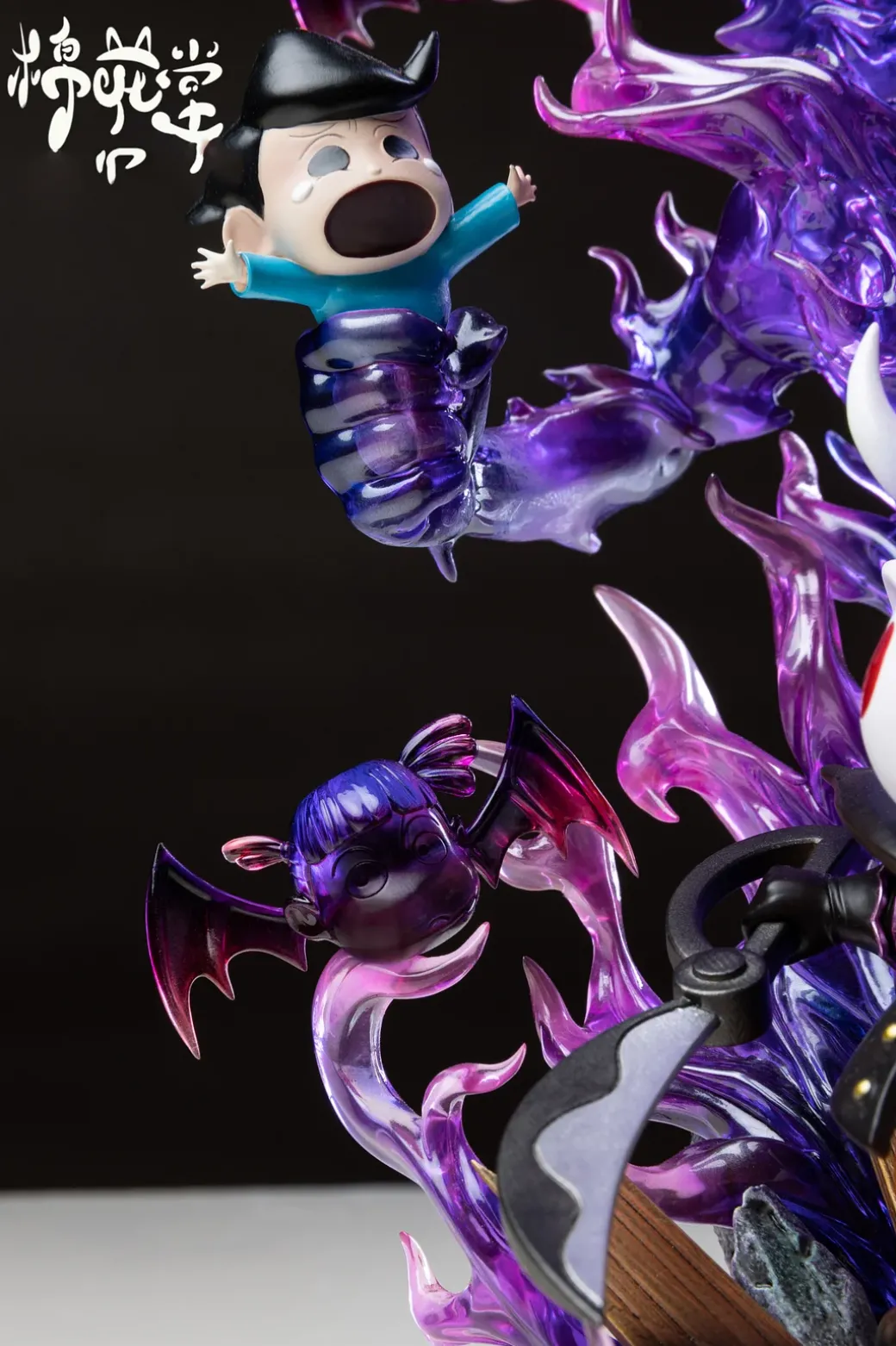 Gecko Moria Cosplay Nohara Shinnosuke - Crayon Shin-chan ONE PIECE Resin Statue - MianHuaTang Studios