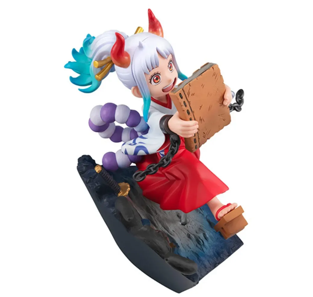G.E.M. Series RUN! RUN! RUN! Ver. Childhood Yamato - ONE PIECE Official Statue - MegaHouse