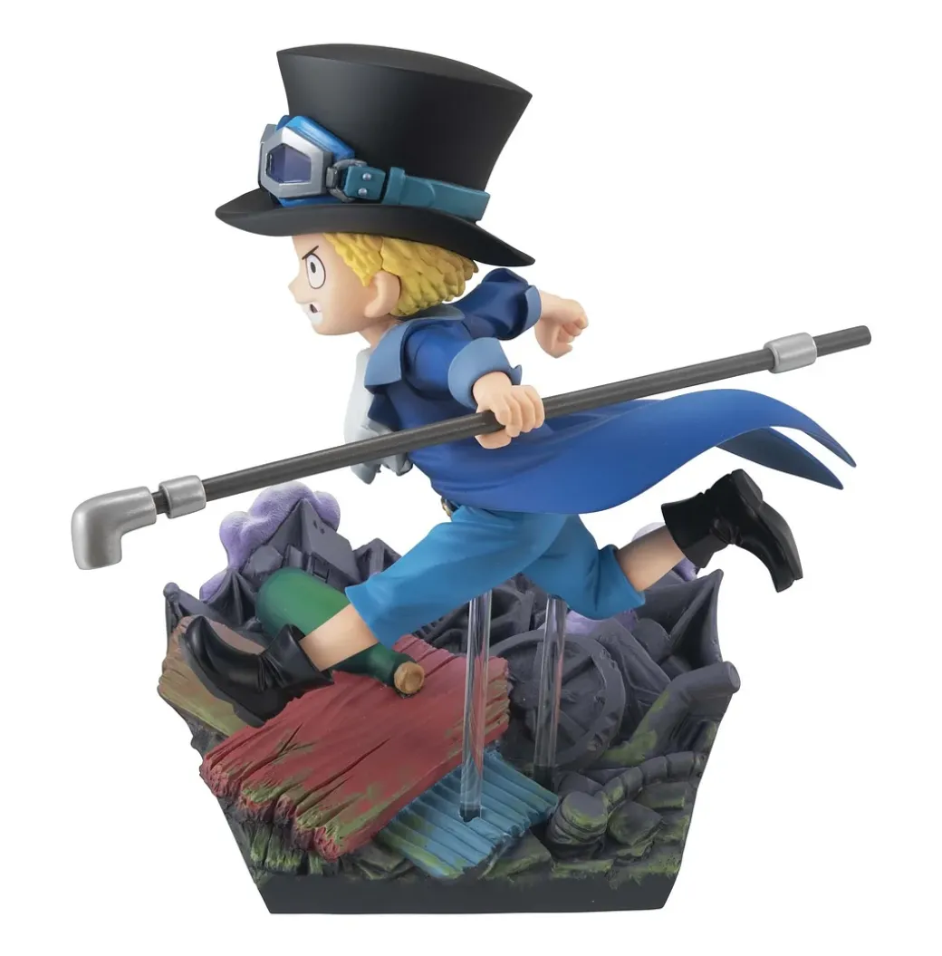 G.E.M Series RUN! RUN! RUN! Ver. Childhood Sabo - ONE PIECE Official Statue - MegaHouse