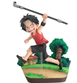 G.E.M Series RUN! RUN! RUN! Ver. Childhood Portgas D. Ace - ONE PIECE Official Statue - MegaHouse