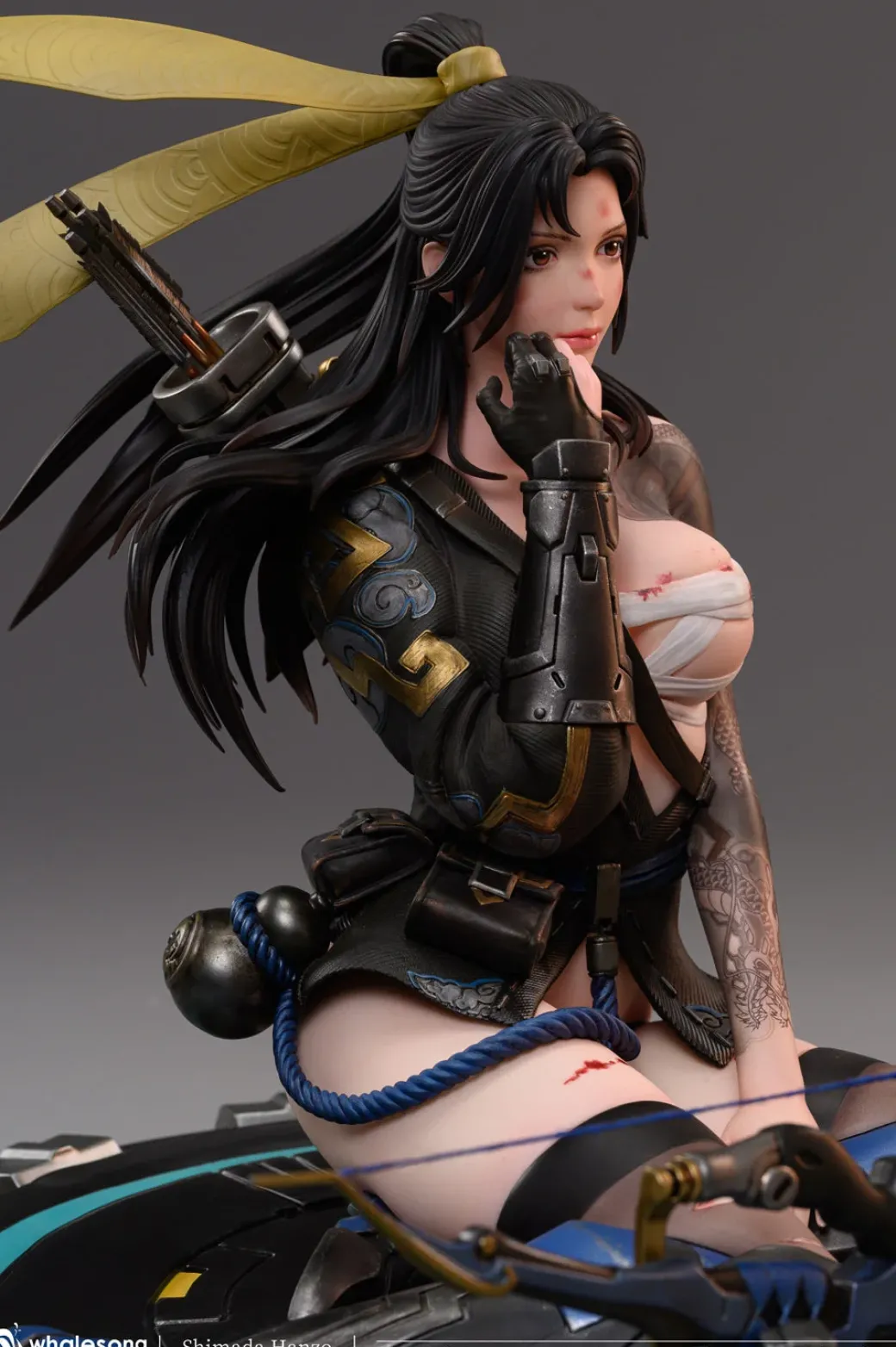 Gender Bender Female Hanzo - Overwatch Resin Statue - Whale Song Studios