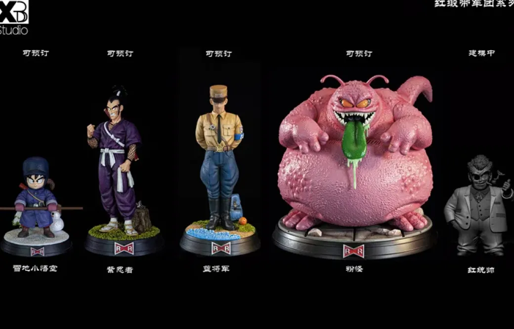 General Blue & Buyon - Dragon Ball Resin Statue - XBD Studios