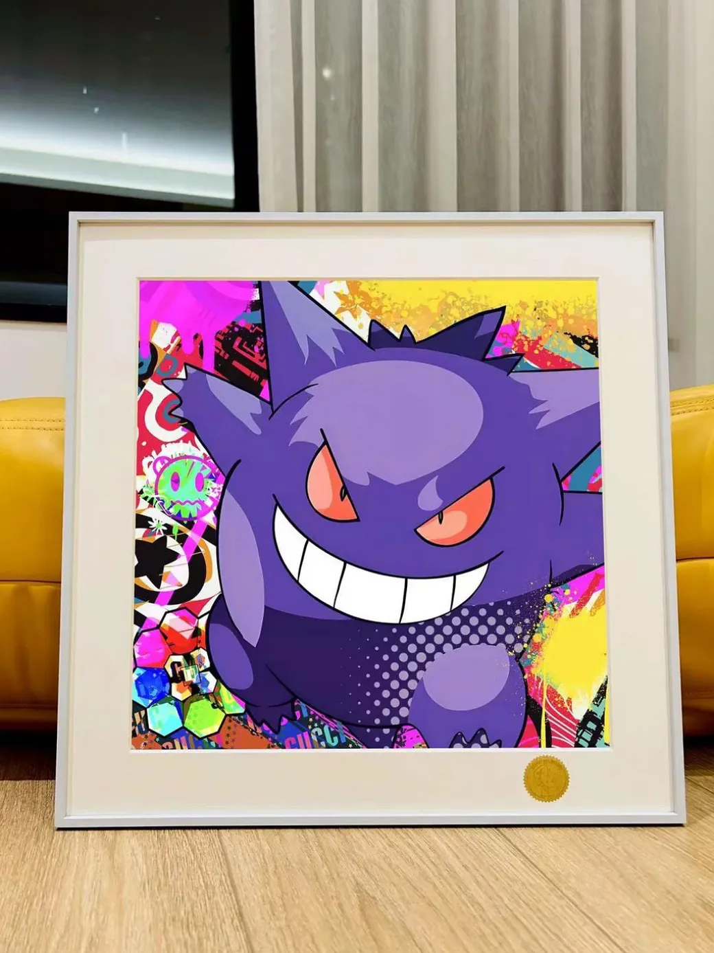 Gengar 2.0 Decorative Painting - Pokemon - Xingkong Studio