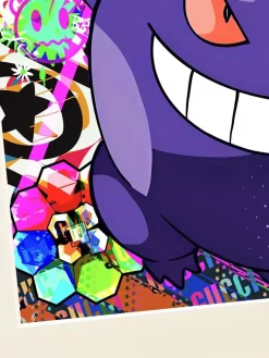 Gengar 2.0 Decorative Painting - Pokemon - Xingkong Studio
